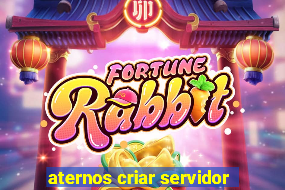 aternos criar servidor